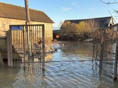 Подтопленная улица в селе Адильотар Хасавюртовского района Дагестана - РИА Новости, 1920, 05.04.2026