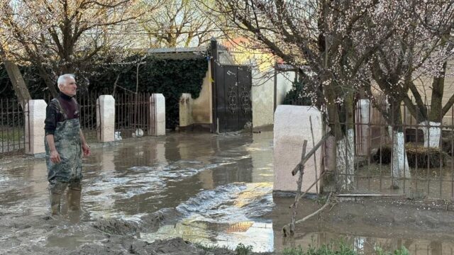 Подтопленная улица в Дагестане - РИА Новости, 1920, 05.04.2026