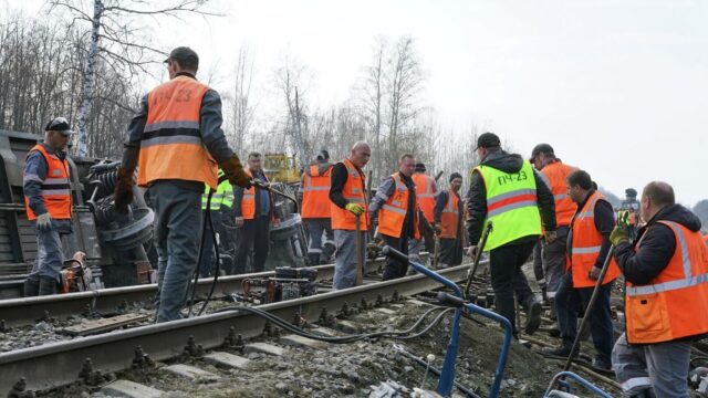 Пассажирский поезд сошел с рельсов в Ульяновской области - РИА Новости, 1920, 03.04.2026