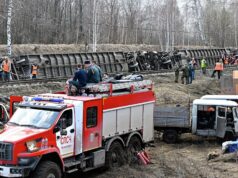 Кузнецов: 23 пострадавших при сходе вагонов остаются в ульяновских больницах На месте схода вагонов поезда в Ульяновской области - РИА Новости, 1920, 04.04.2026