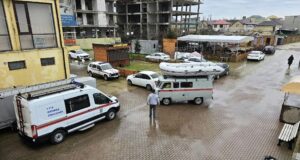 Спасатели прибыли в район цитадель Нарын-Кала города Дербент для эвакуации населения - РИА Новости, 1920, 06.04.2026