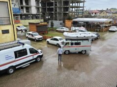 Меликов: семьям погибших при наводнении в Дагестане окажут помощь Спасатели прибыли в район цитадель Нарын-Кала города Дербент для эвакуации населения - РИА Новости, 1920, 06.04.2026