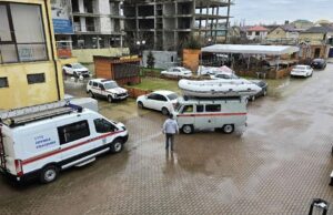 Спасатели прибыли в район цитадель Нарын-Кала города Дербент для эвакуации населения - РИА Новости, 1920, 06.04.2026