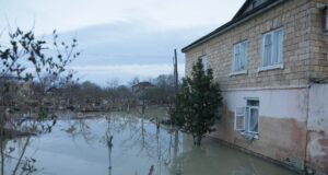 Попова: на подтопленных территориях в Дагестане отсутствуют скотомогильники Подтопленные жилые дома в посёлке городского типа Мамедкала в Дербентском районе Дагестана - РИА Новости, 1920, 07.04.2026