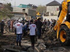 Ликвидация последствий подтоплений в районе Учхоз в Махачкале - РИА Новости, 1920, 07.04.2026