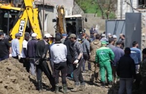 Ликвидация последствий подтоплений в районе Учхоз в Махачкале - РИА Новости, 1920, 09.04.2026