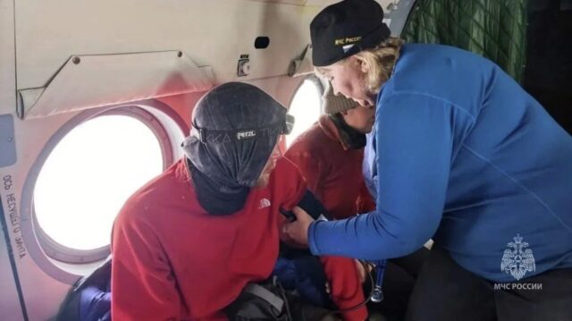 Спасательная операция по вызволению тургруппы в Камчатском крае - РИА Новости, 1920, 10.04.2026