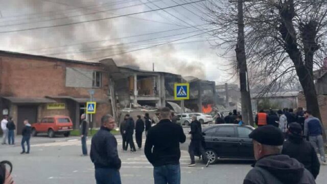 Взрыв во Владикавказе - РИА Новости, 1920, 10.04.2026