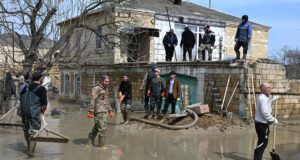 Ликвидация последствий наводнения в поселке Мамедкала Дербентского района Дагестана - РИА Новости, 1920, 13.04.2026