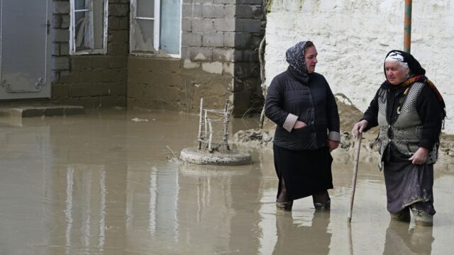 Последствия ливневых дождей в Дагестане - РИА Новости, 1920, 18.04.2026