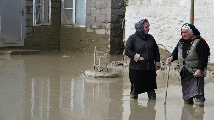 Последствия ливневых дождей в Дагестане - РИА Новости, 1920, 12.04.2026