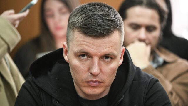 Артем Чекалин на оглашении приговора в Гагаринском районном суде в Москве - РИА Новости, 1920, 13.04.2026