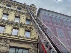 Тушение пожара в здании на Невском проспекте в Петербурге - РИА Новости, 1920, 13.04.2026