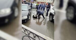 Сотрудники полиции на месте нападения во Владикавказе - РИА Новости, 1920, 14.04.2026