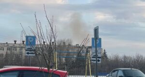 Дым в районе порохового завода в Казани - РИА Новости, 1920, 14.04.2026