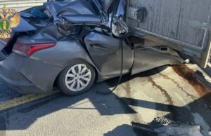 ДТП с участием автомобиля Hyundai Solaris и грузовика на трассе в Татарстане - РИА Новости, 1920, 16.04.2026