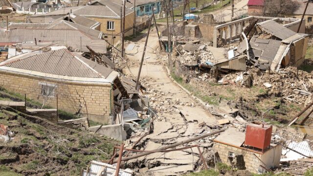 Последствия оползней в поселке Уркарах в Дагестане - РИА Новости, 1920, 29.04.2026