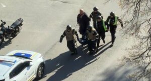 Ситуация на месте стрельбы в Киеве - РИА Новости, 1920, 18.04.2026