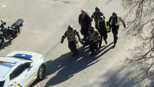 Ситуация на месте стрельбы в Киеве - РИА Новости, 1920, 18.04.2026