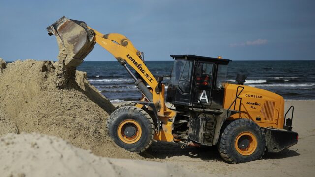 Работы по восстановлению пляжей в Анапе - РИА Новости, 1920, 30.04.2026