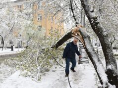 Снег в Москве, 27.04.26. - РИА Новости, 1920, 27.04.2026