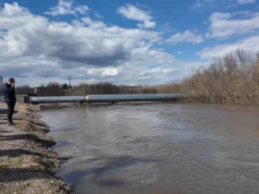 Подъем воды на реке Ушайке в Томске - РИА Новости, 1920, 27.04.2026