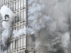 Пожар в строящемся ЖК СОУЛ в Москве - РИА Новости, 1920, 28.04.2026