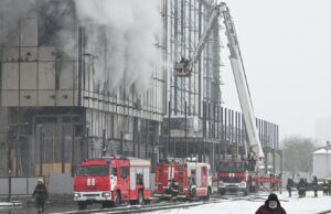 МЧС: пожар в строящемся ЖК «Соул» локализован Пожар в строящемся ЖК Соул в Москве - РИА Новости, 1920, 28.04.2026