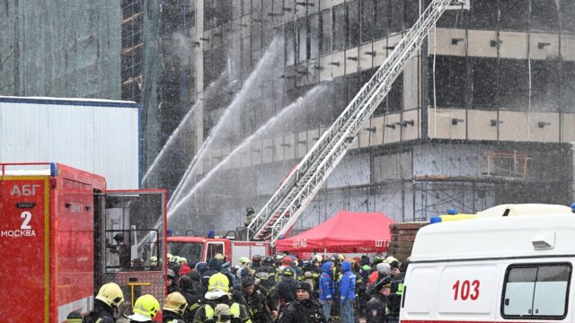 Пожар в строящемся ЖК в Москве - РИА Новости, 1920, 28.04.2026