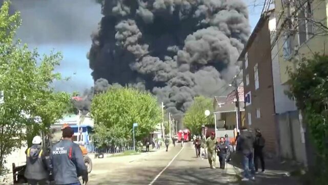 Последствия атаки украинских беспилотников в Туапсе - РИА Новости, 1920, 28.04.2026