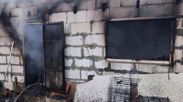 Пожар в постройке в Ленинском районе в Нижнем Новгороде - РИА Новости, 1920, 29.04.2026