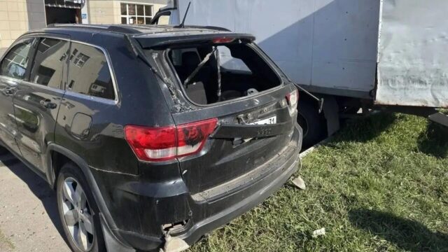 Последствия атаки украинского дрона в поселке Дубовое Белгородской области. 30 апреля 2026 - РИА Новости, 1920, 30.04.2026