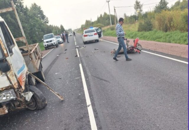Смертельное ДТП с мотоциклистом-подростком спровоцировал сотрудник ГИБДД в Ленобласти
