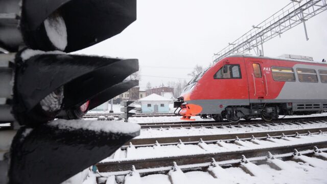 Поезд на Московской железной дороге - РИА Новости, 1920, 28.04.2026