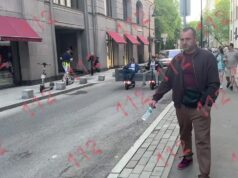 «Ничему не учится»: скандальный блогер Эдвард Билл оседлал диван и перекрыл движение на Патриарших п