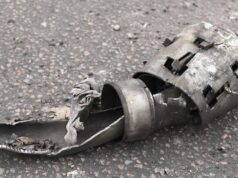 Фрагмент боеприпаса после атаки беспилотного летательного аппарата - РИА Новости, 1920, 06.05.2026