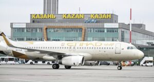 Самолет в Международном аэропорту Казани имени Габдуллы Тукая - РИА Новости, 1920, 29.05.2026