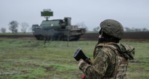 Боевая работа расчёта ЗРК Тор-М2 - РИА Новости, 1920, 28.05.2026