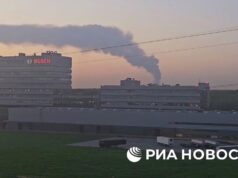 Пожар на складе в селе Белый Раст в Подмосковье - РИА Новости, 1920, 19.05.2026