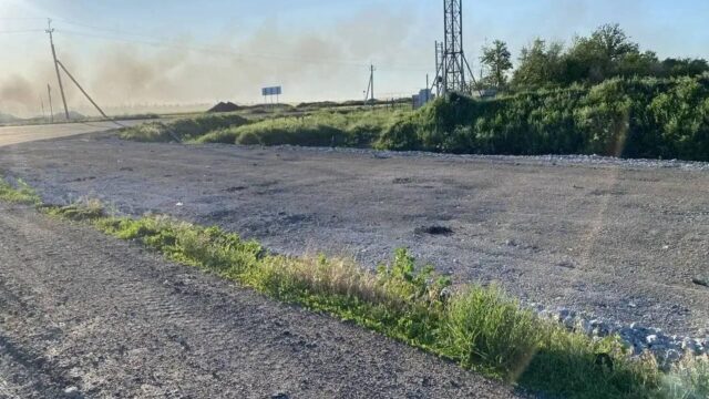 Место сброса мин на участок трассы Новороссия в районе границы Херсонской и Запорожской областей - РИА Новости, 1920, 30.05.2026