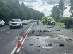 Последствия ДТП с участием трех легковушек и маршрутки в Московской области - РИА Новости, 1920, 31.05.2026