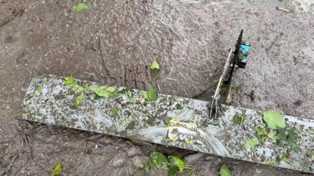 Атака украинского БПЛА на Геническ - РИА Новости, 1920, 31.05.2026