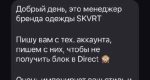 Российских блогеров массово разводят скамеры, представляющиеся брендом одежды SKVRT.