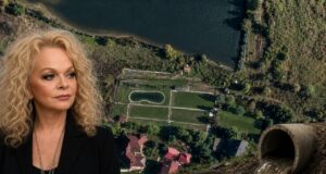 Ларису Долину могут выдворить с ее территории. МВД выяснит, кто сбрасывает с ее пруда сточные воды в