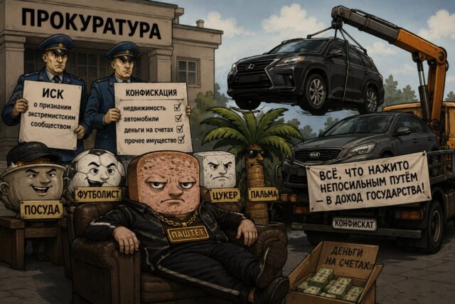 Прокуратура хочет признать банду Паштета экстремистским сообществом и забрать имущество.