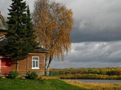 Жилой дом в поселке Пинега Архангельской области - РИА Новости, 1920, 30.06.2026