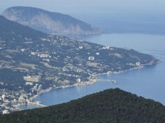 Вид на Ялту с горы Ай-Петри в Крыму - РИА Новости, 1920, 21.06.2026