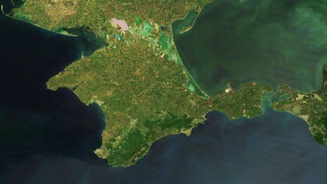 Вид на Крым из космоса - РИА Новости, 1920, 04.06.2026