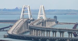 Вид на Крымский мост через Керченский пролив - РИА Новости, 1920, 01.06.2026