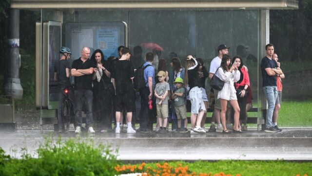 На востоке Москвы в субботу выпало рекордное количество осадков Дождь в Москве - РИА Новости, 1920, 13.06.2026